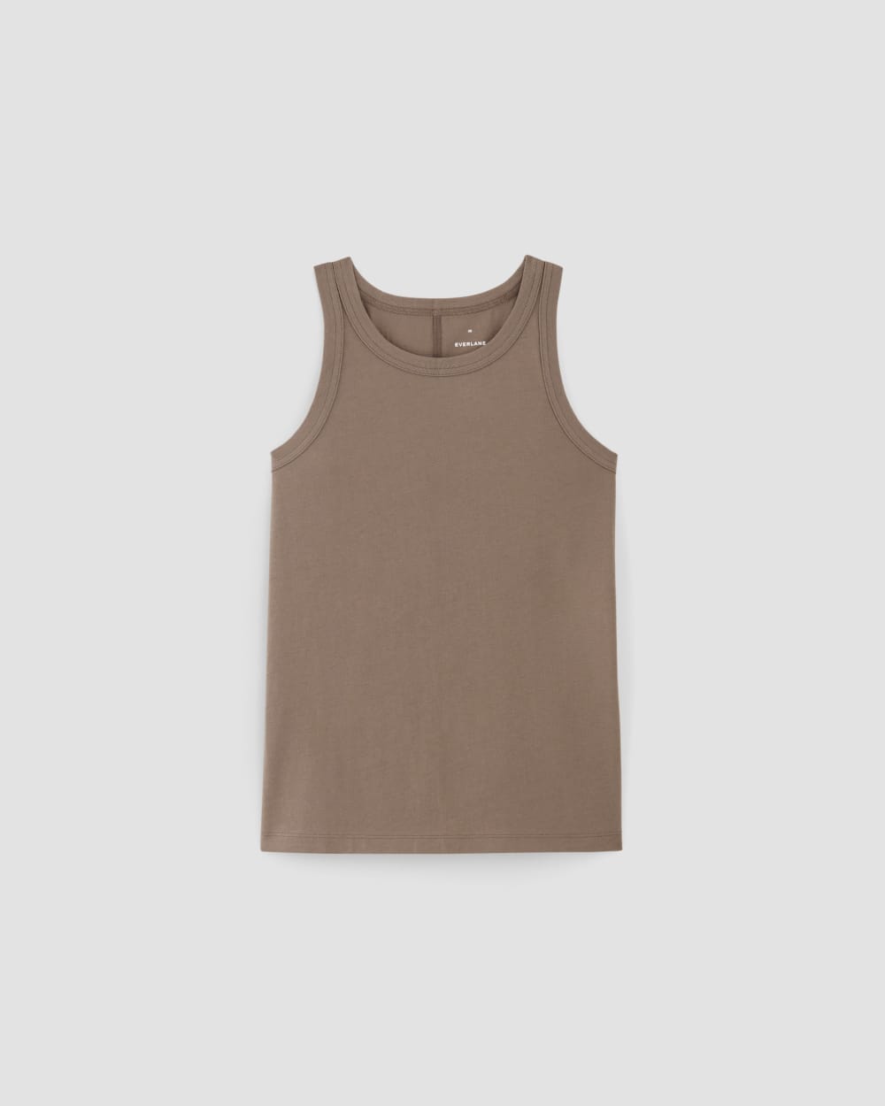 The Tank in Essential Cotton in Clay — detail view
