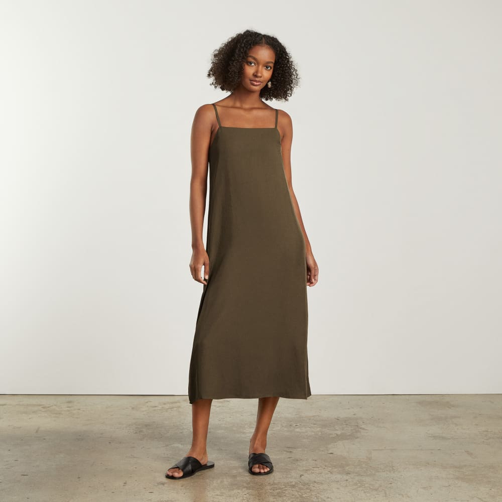 The Japanese GoWeave® Slip Dress in Beech — alternate view