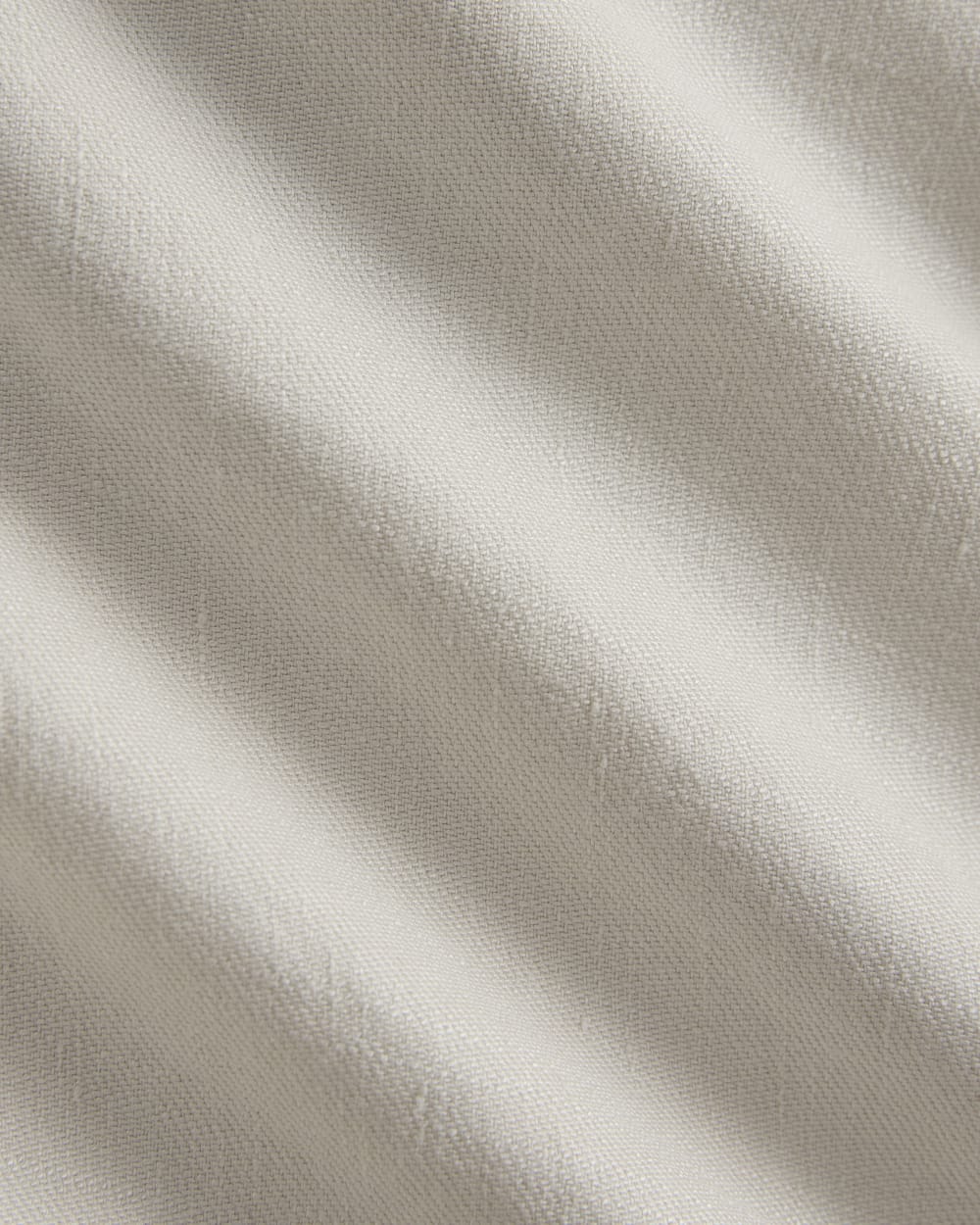 Tube Top in Stretch Linen in Birch — detail view