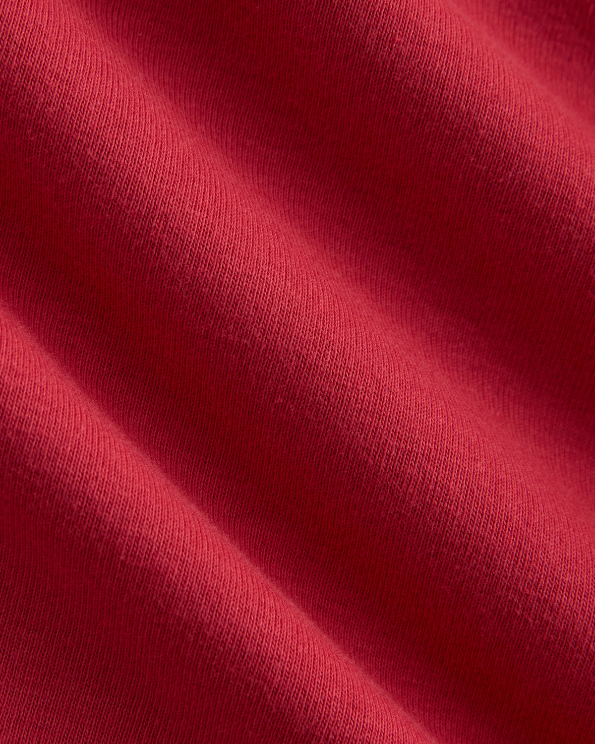 RetroSoft U-Neck Tank in Vintage Red — detail view