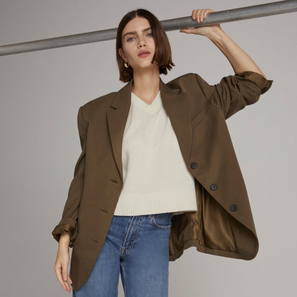 The ’80s Blazer in Beech — detail view